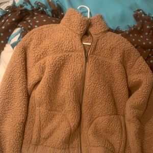 Soft Sherpa with zipper